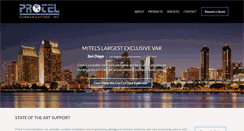 Desktop Screenshot of goprotel.com